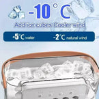 Air Cooler 3-in-1 – Portable Fan, Humidifier & LED Night Light | USB Powered Mini AC for Home, Office & Travel